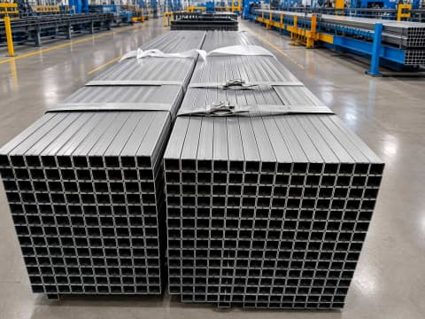 1 inch black square tube