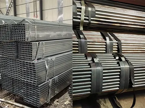 100 X 50 60 X 40 Mild Steel Rectangular ERW Pipe