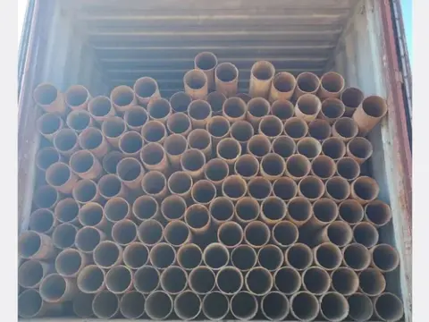 40HQ container on-site loading