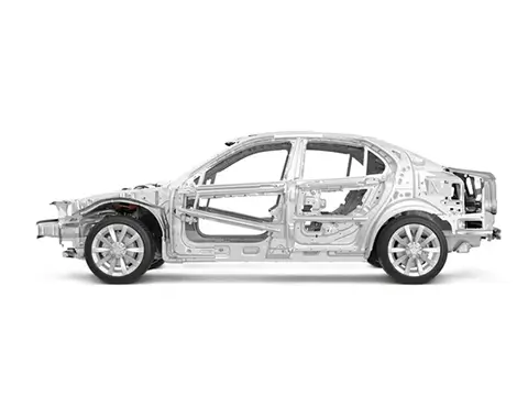 For automotive interior frame