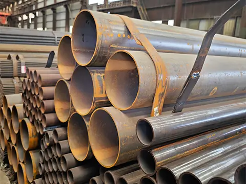 MS Black ERW Welded Steel Pipe