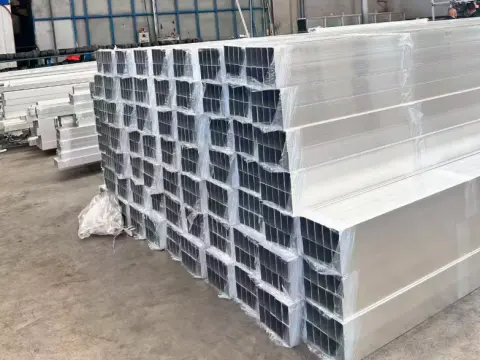 Packaging of aluminum rectangular tubes