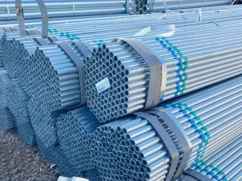 Zinc coated Q235 steel pipe