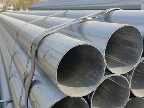 3-inch Q235B Hot-Dip Galvanized Steel Pipe