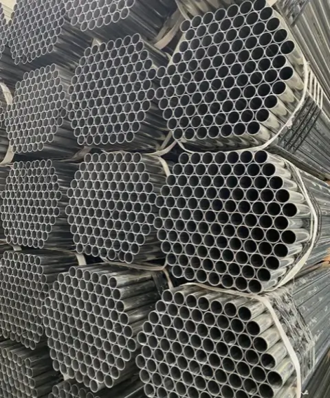 Bundled 1-inch Sch40 galvanized pipe