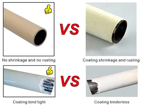 Our High quality PVC-coated pipe