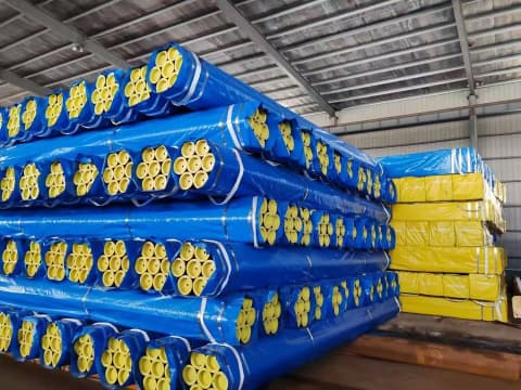 Packaging for PVC-coated pipes