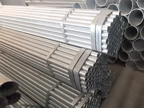 Q235B SCH40 hot dip galvanized steel round pipe