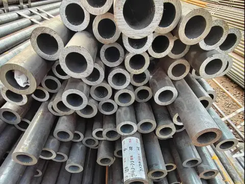 Seamless Steel Pipe End Marking View