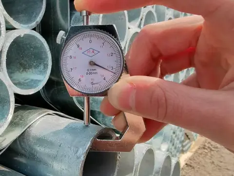 Wall thickness inspection