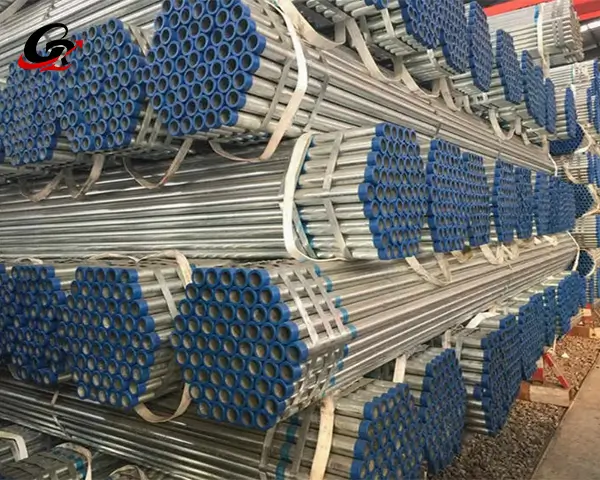 1.25 düymlük sinklə örtülmüş polad boru