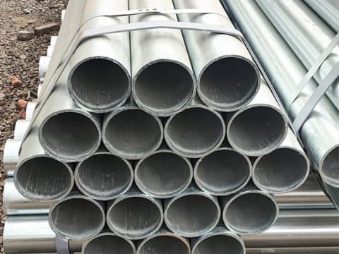 4-inch galvanized irrigation pipe Grooved