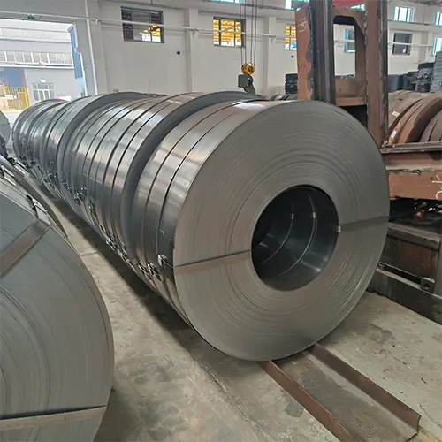 Cold-rolled and hot-rolled steel coils in stock