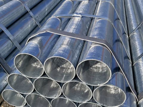 Galvanized greenhouse pipe