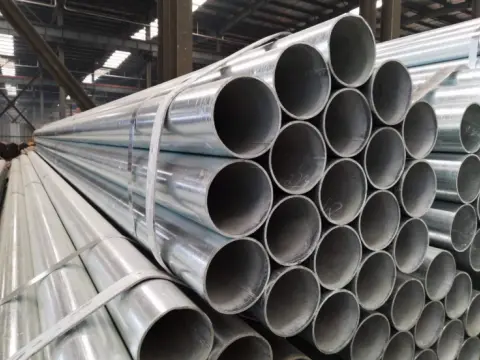 Hot DIP Galvanized Round Steel Pipe ERW Welded