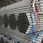 Iron Ms Pipes 6m Pole Galvanized Pipe Gi S40 Carbon Greenhouse Steel Pipe