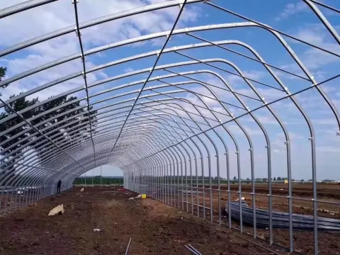 Round Zinc Coated Tube for Greeenhouse