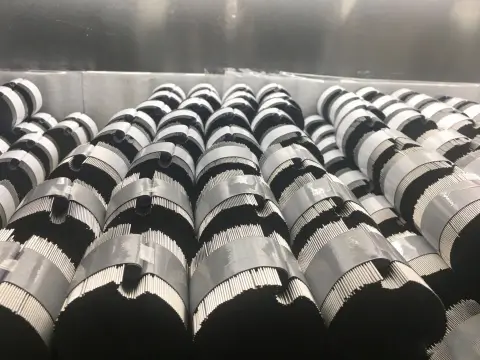 Straight-cut stainless steel needle pipe