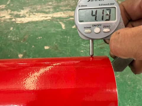 Wall thickness measurement