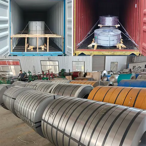 Z100 SPCC SGCC Dx51d+Z Dx52D+Z Gi Metal Tape Strapping Band Steel Belt Hdgi Zn Coating Copolymer Zinc Coated Galvanized Steel Strip