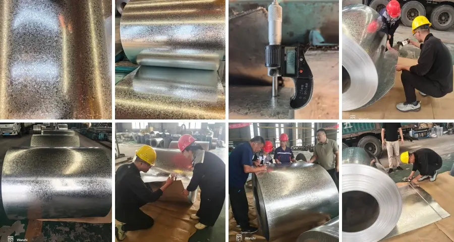 Z30-Z275 Galvanized Steel Factory