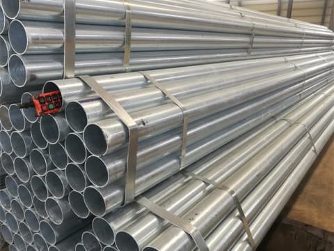 Zinc-coated ERW hollow sections